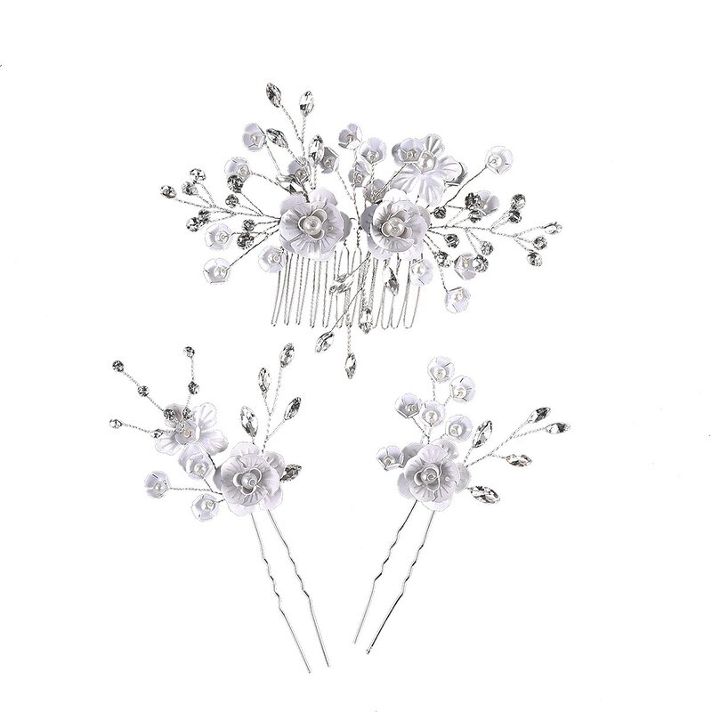 Hair Combs Factory - Custom Golden Fresh Flower Hairpins