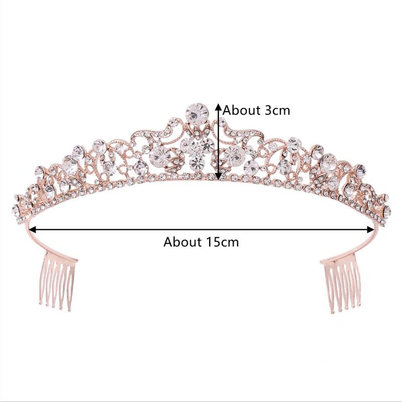 Bridal Tiara Manufacturer - High Quality Rhinestone Comb
