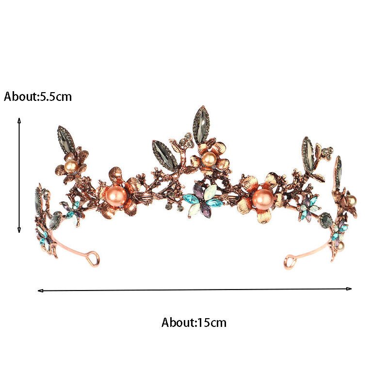 Bridal Tiara Supplier - OEM European Baroque Crystal