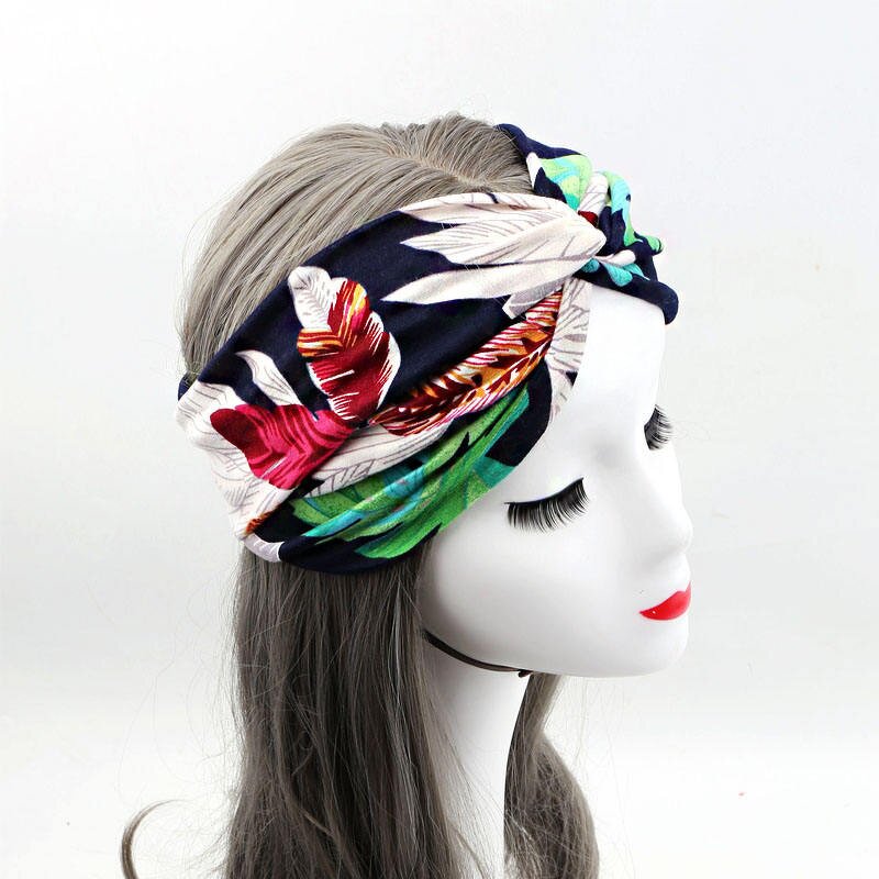 Bandana Factory - New Polyester Rainbow Knot Striped