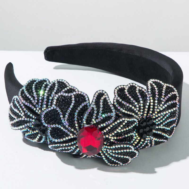 Hair Claw Supplier - Gentle Elegant Floral Rhinestone