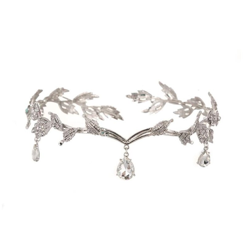 Princess Crown Manufacturer - Custom Retro Leaf Rhinestone