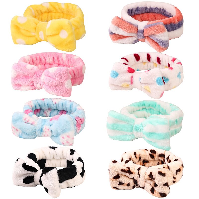 Hairband Manufacturer - 20 PCS Coral Velvet Wash Face