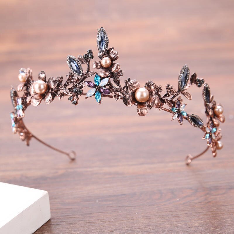 Bridal Tiara Supplier - OEM European Baroque Crystal