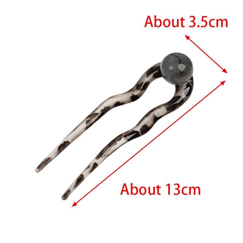 Hair Pin Manufacturer - Custom Glossy Marbling Cartoon