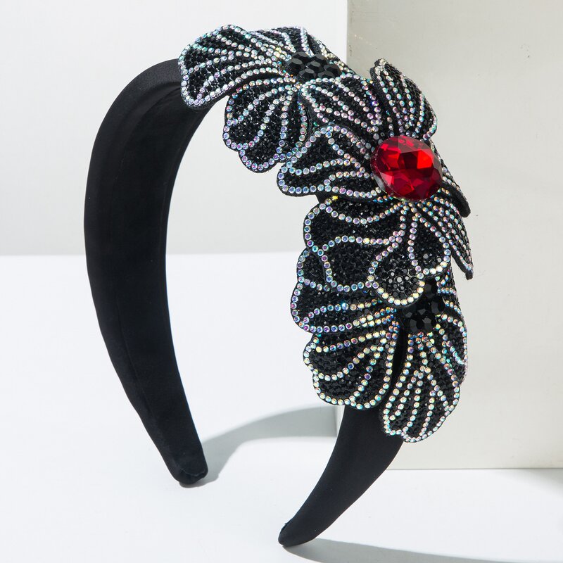Hair Claw Supplier - Gentle Elegant Floral Rhinestone