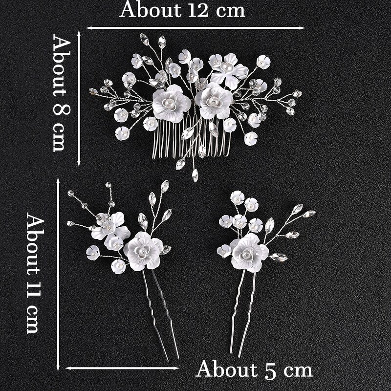 Hair Combs Factory - Custom Golden Fresh Flower Hairpins