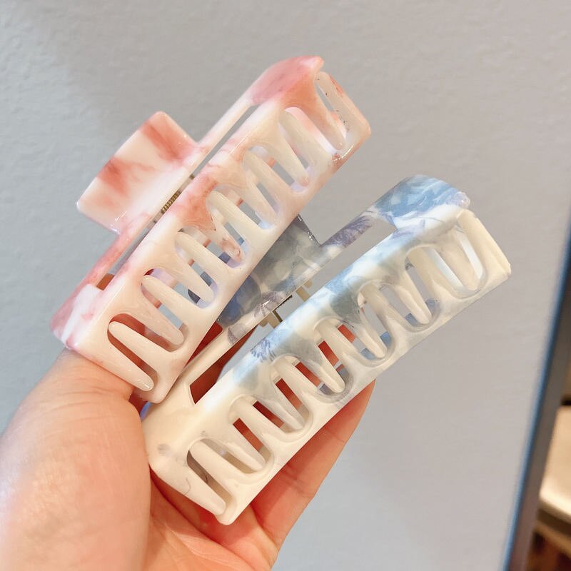 Hair Clips Supplier - New Cloud Acetate Metal Style