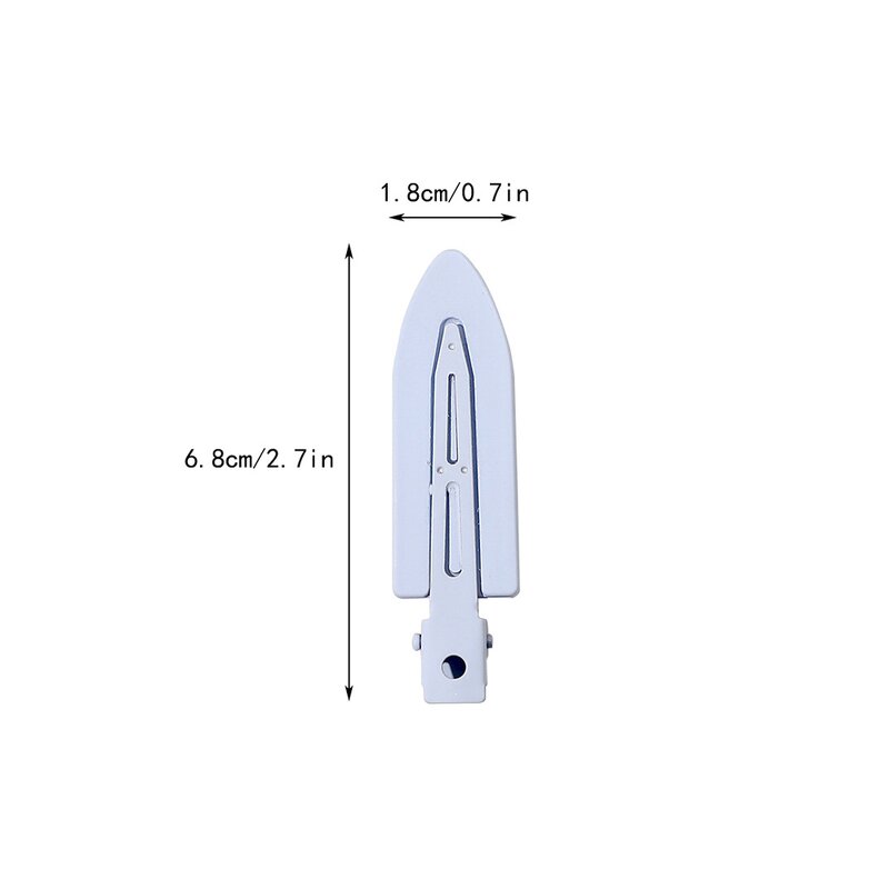 Hair Barrettes Supplier - Frosted No Crease Duckbill