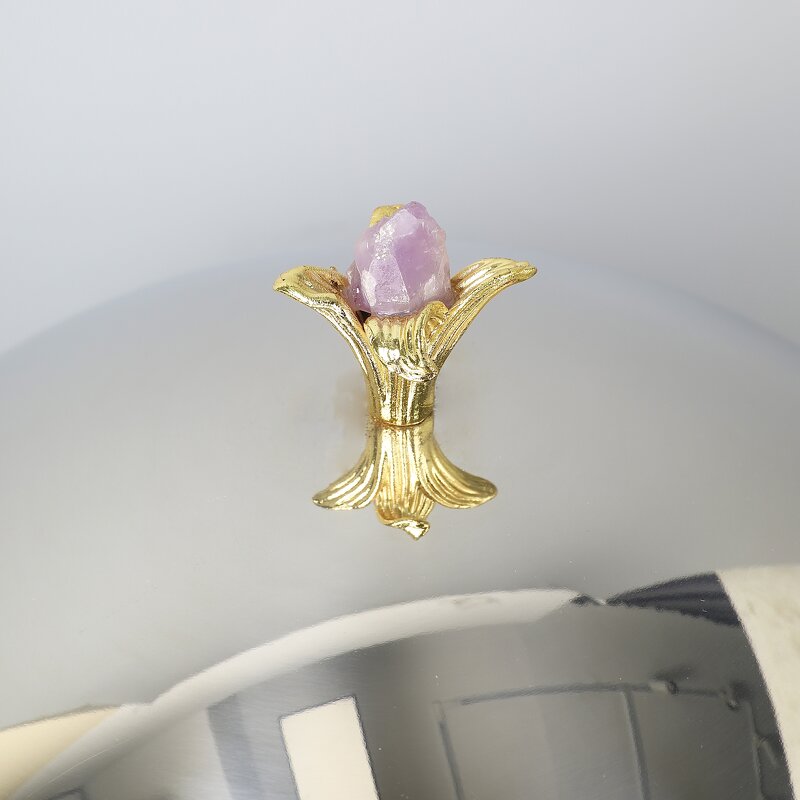 Wood Serving Tray Manufacturer - OEM/ODM Custom Amethyst Design Handled Tray