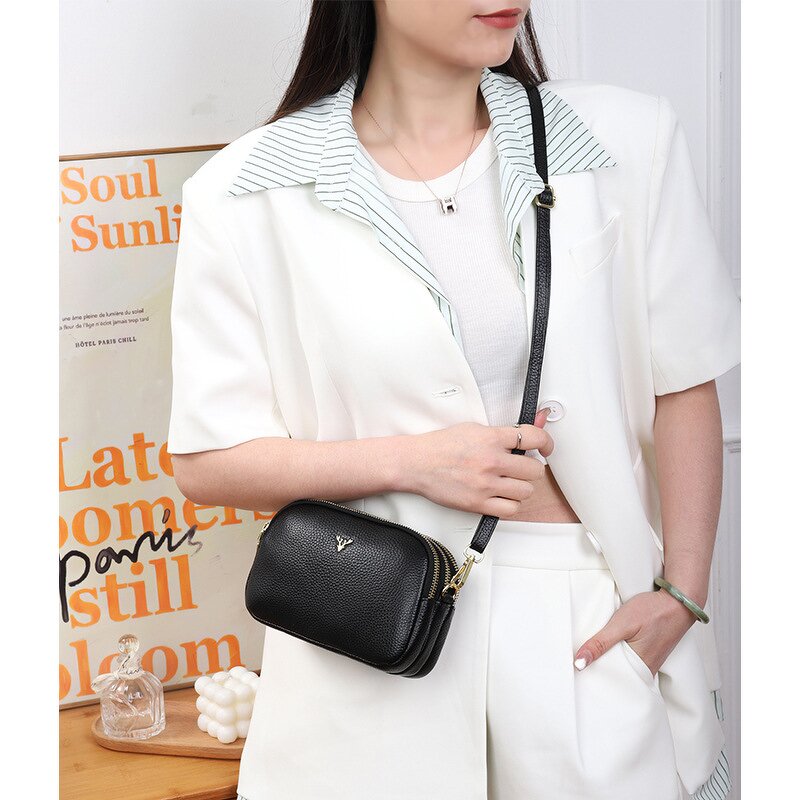 Crossbody Bag Manufacturer - OEM/ODM Custom Genuine Leather Small Waterproof Bag