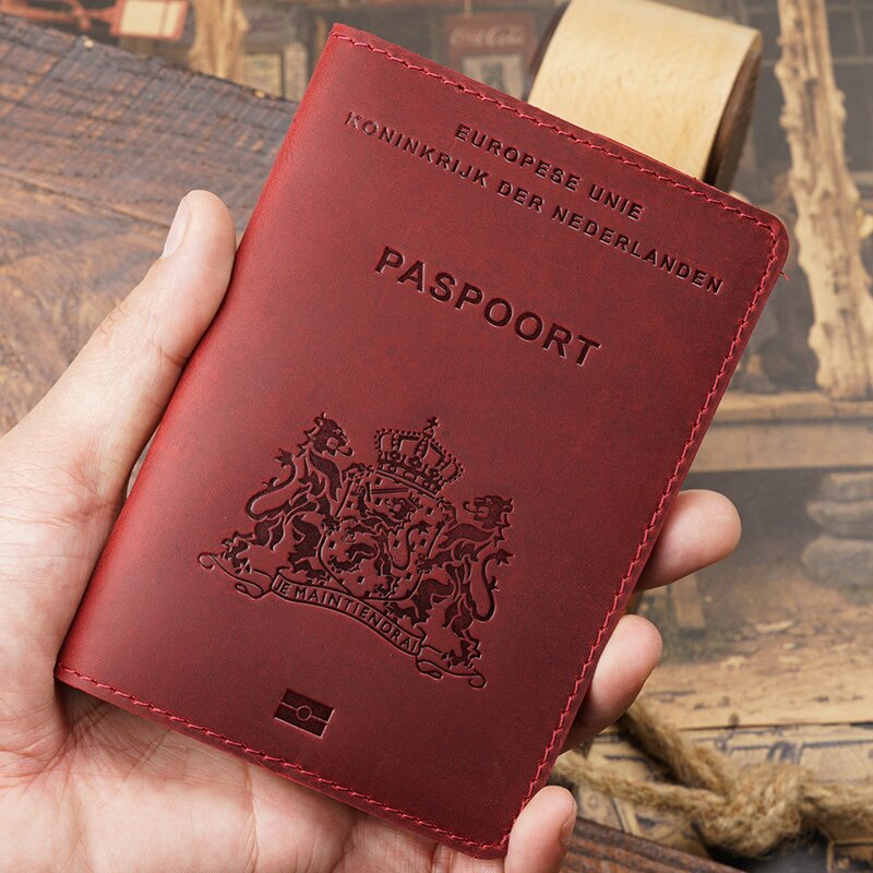Travel Wallet Manufacturer - OEM/ODM Custom Cowhide Leather Passport Cover