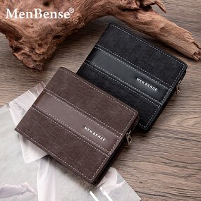 Men's Wallet Manufacturer - OEM/ODM Custom RFID Blocking Trifold Card Wallet