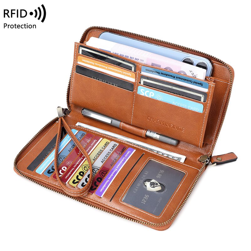 Passport Wallet Manufacturer - OEM/ODM Custom RFID Blocking PU Leather Holder