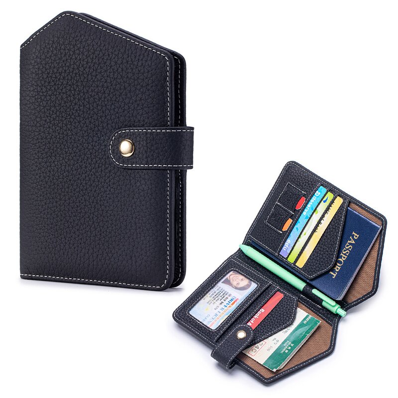 Passport Cover Manufacturer - OEM/ODM Custom RFID Air Tag Holder Leather Cover