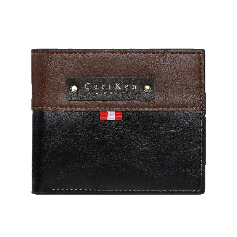 Men's Wallet Manufacturer - OEM/ODM Custom Bicolour Business Retro Wallet