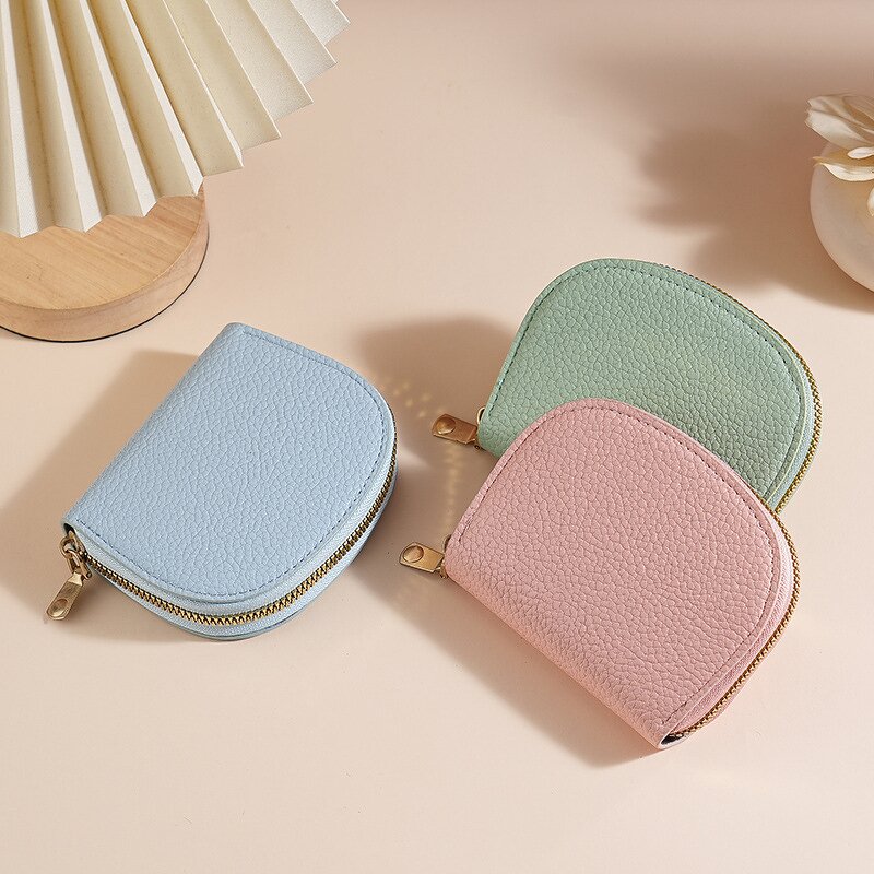 Card Storage Bag Manufacturer - OEM/ODM Custom PU Leather Shell Shape Clutch