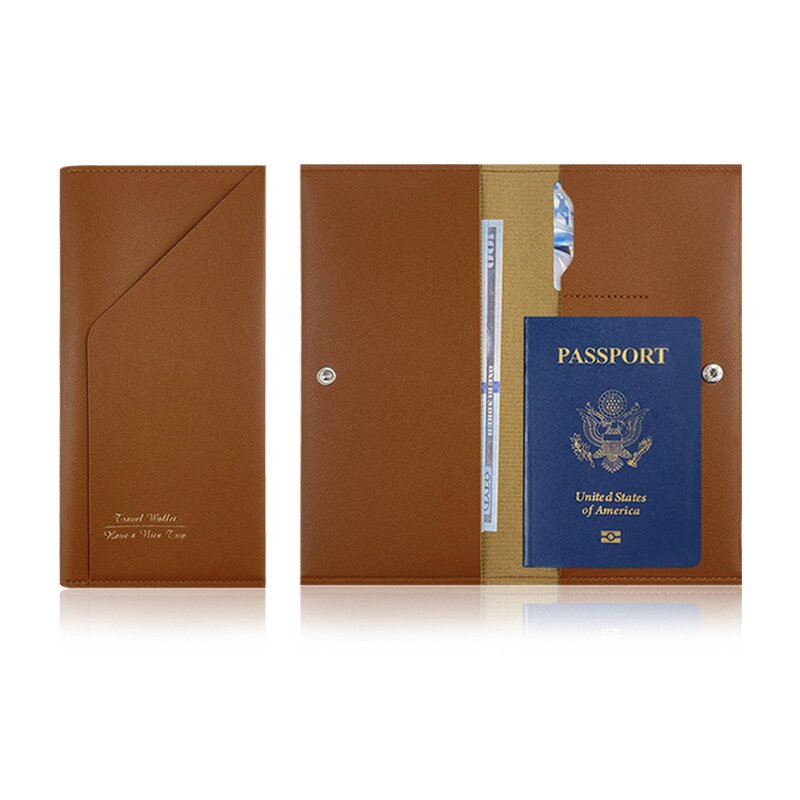Passport Holder Manufacturer - OEM/ODM Custom Document Cover PU Leather Wallet