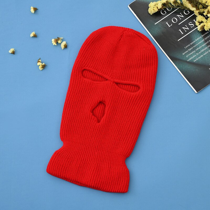Ski Mask Manufacturer - OEM/ODM Custom Neon Solid Color Knitted Balaclava