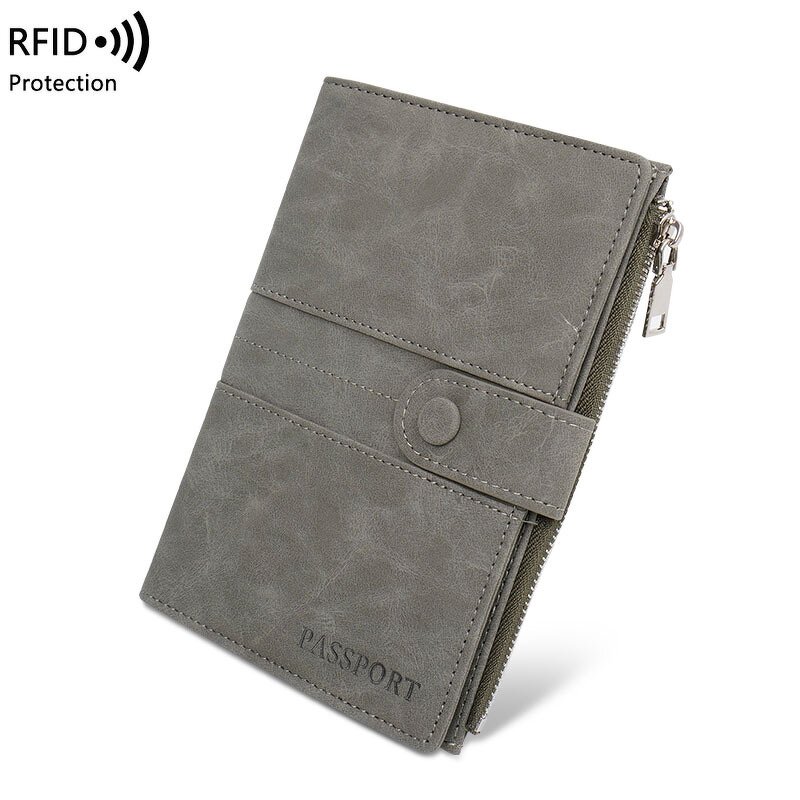 Passport Organizer Manufacturer - OEM/ODM Custom Anti-Theft Zipper Document Holder