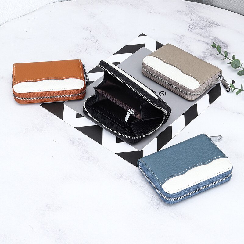 Card Case Manufacturer - OEM/ODM Custom Mini RFID Blocking Leather Case