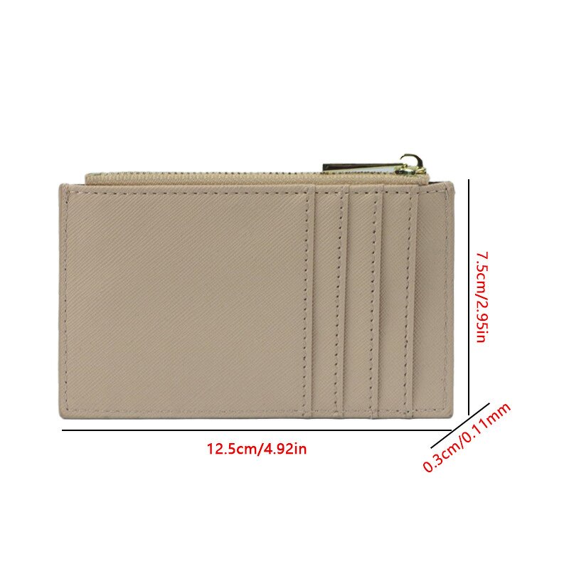 Card Holder Manufacturer - OEM/ODM Custom PU Saffiano Leather Slim Wallet