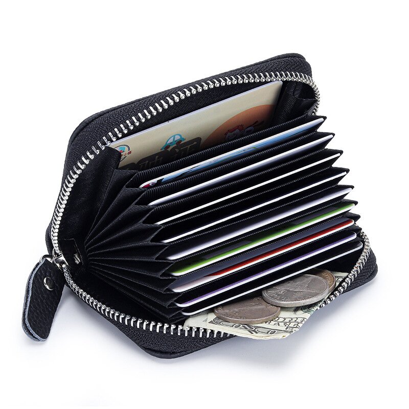 Women's Wallet Manufacturer - OEM/ODM Custom Cowhide Leather Short Card Wallet