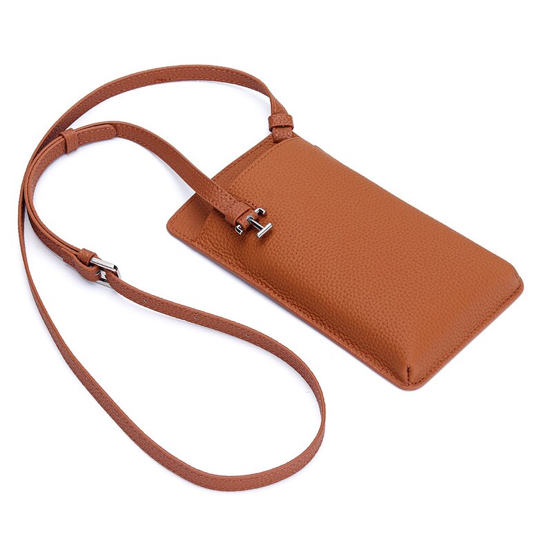 Cell Phone Purse Manufacturer - OEM/ODM Custom Real Leather Crossbody Phone Bag