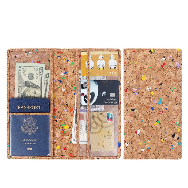 Document Organizer Manufacturer - OEM/ODM Custom Cork ID Card Holder Wallet