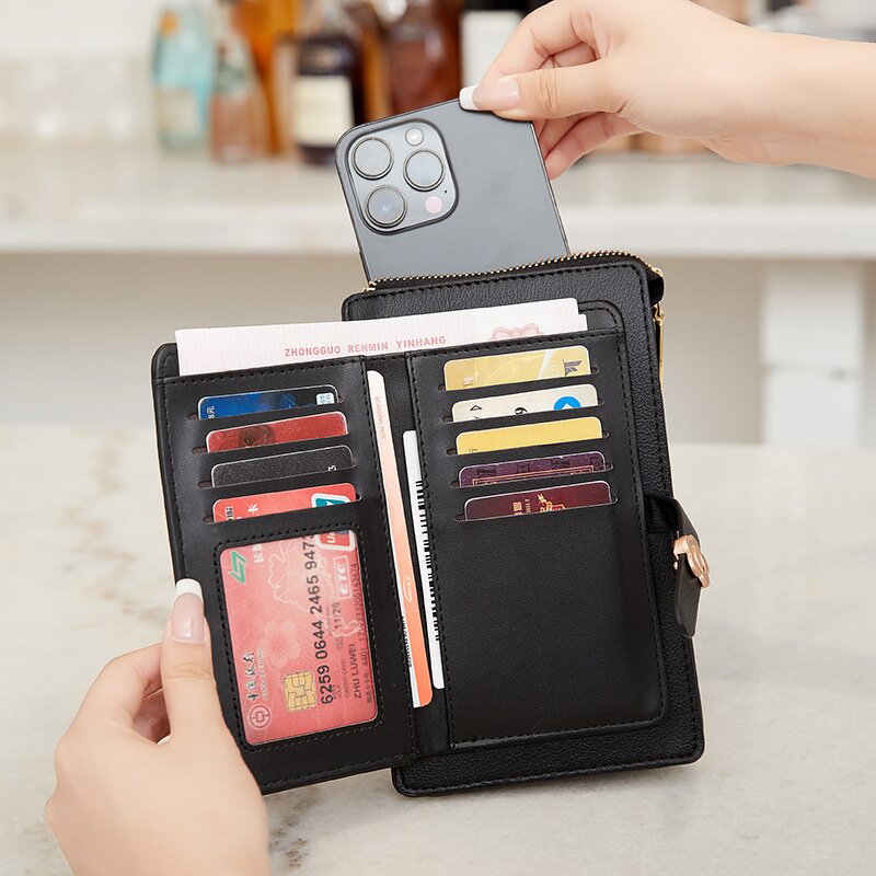 Mobile Phone Bag Manufacturer - OEM/ODM Custom Touch Screen Shoulder Purse Wallet