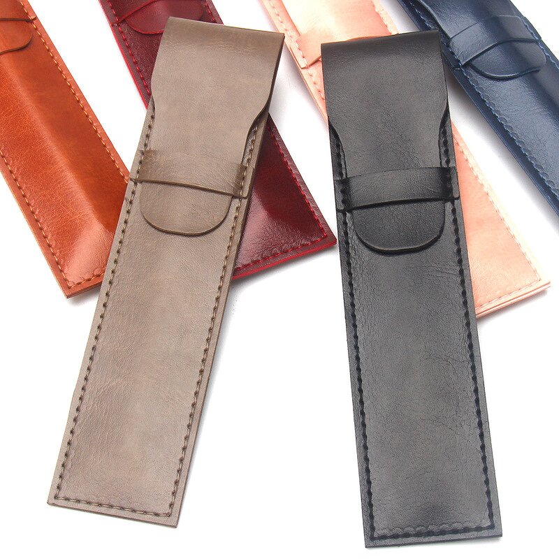 Pencil Pouch Manufacturer - OEM/ODM Custom Handmade Leather Pen Sleeve Case
