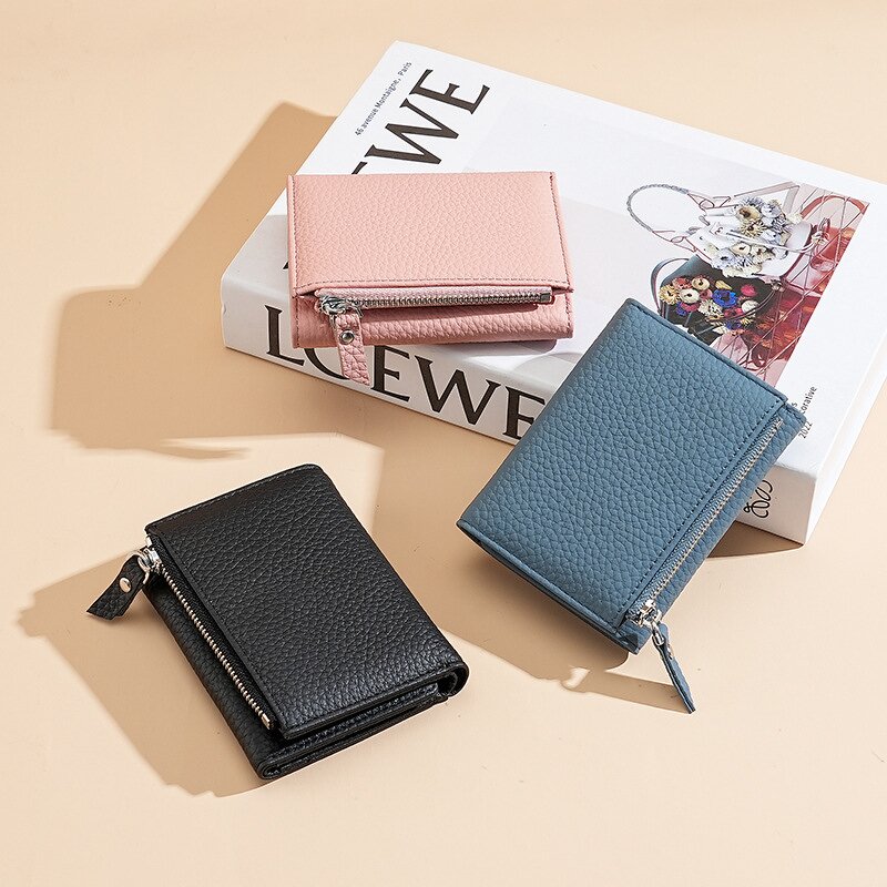 Coin Purse Manufacturer - OEM/ODM Custom Cowhide Leather Multi-Functional Purse