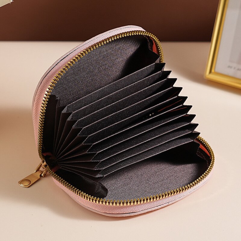 Card Storage Bag Manufacturer - OEM/ODM Custom PU Leather Shell Shape Clutch