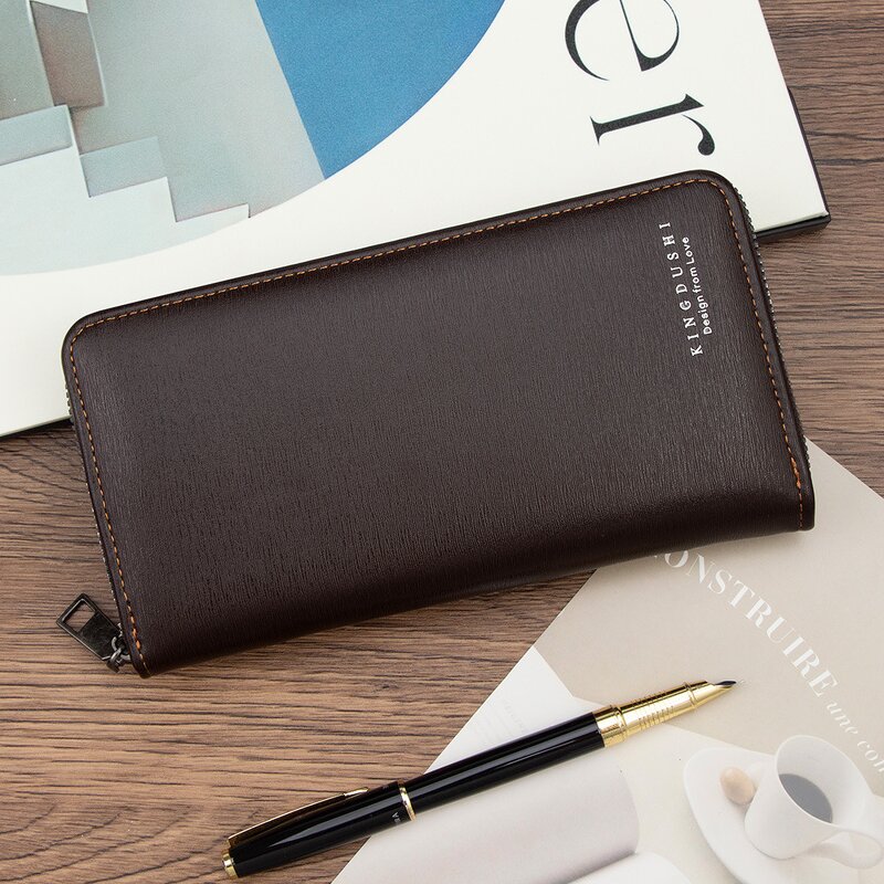 Men's Wallet Manufacturer - OEM/ODM Custom Large Capacity RFID Anti-Theft Wallet