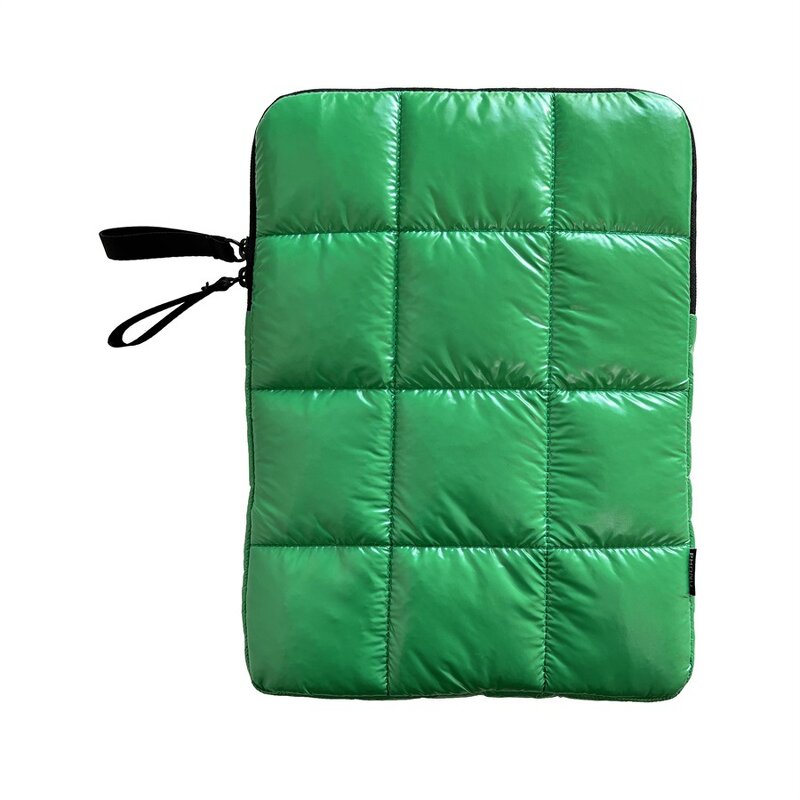 Laptop Sleeve Manufacturer - OEM/ODM Custom Puffer Quilted Nylon Laptop Bag