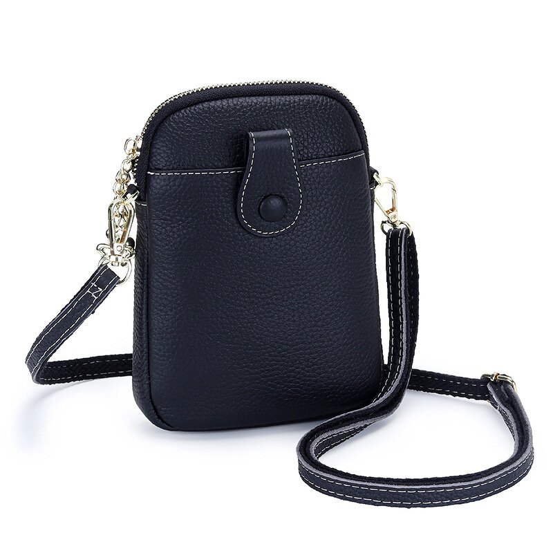Crossbody Bag Manufacturer - OEM/ODM Custom Cowhide Leather Small Shoulder Bag