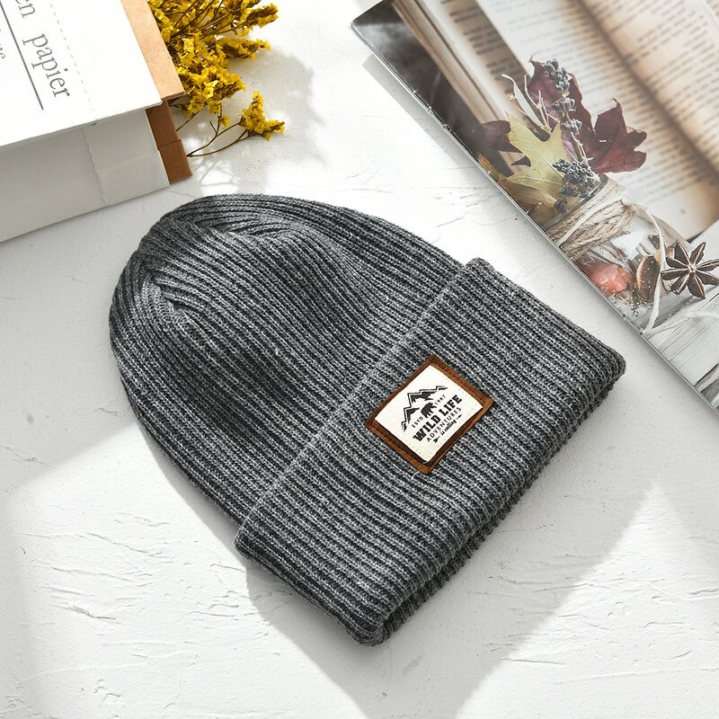 Knitted Cap Manufacturer - OEM/ODM Custom Label Logo Warm Knit Beanie