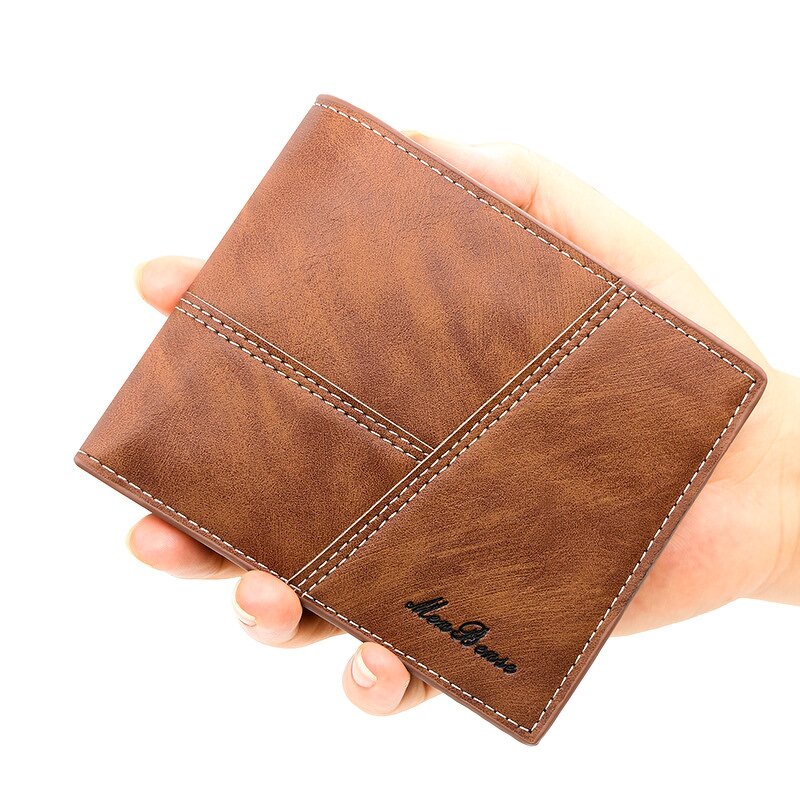 Men's Wallet Manufacturer - OEM/ODM Custom Vintage PU Leather Slim Purse