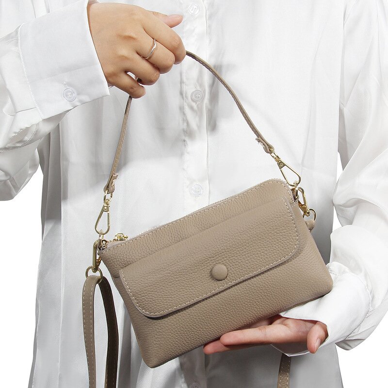 Phone Bag Manufacturer - OEM/ODM Custom Genuine Leather Smart Crossbody Bag