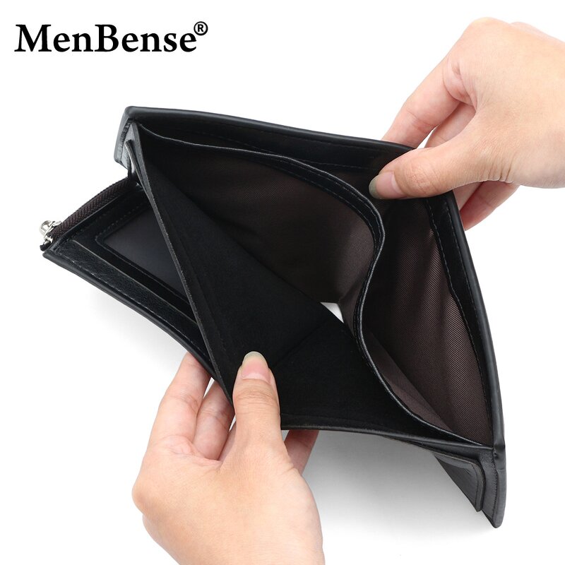 Men's Wallet Manufacturer - OEM/ODM Custom RFID Blocking Trifold Card Wallet