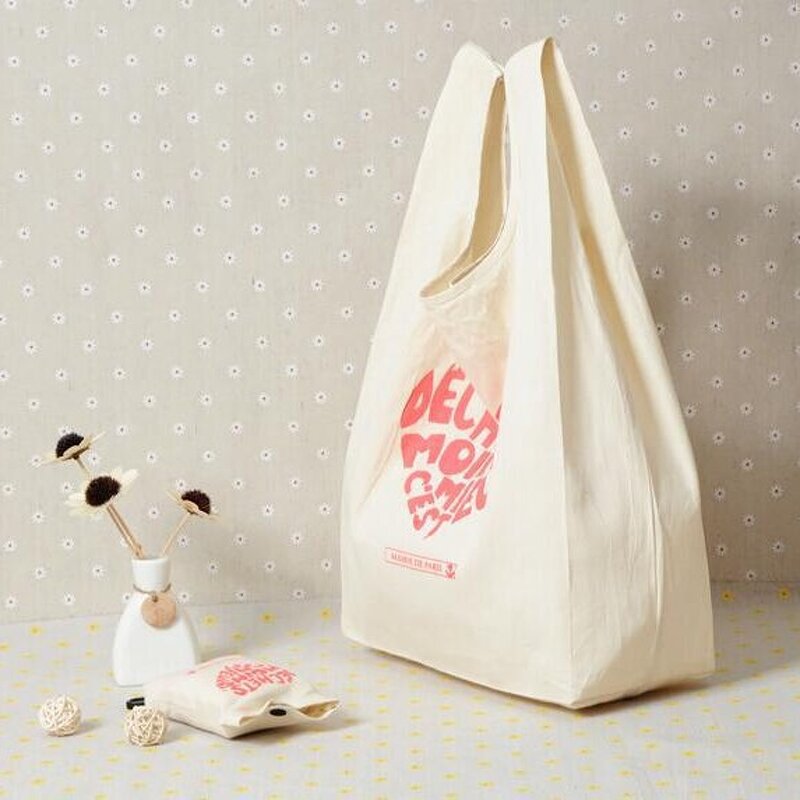 Shopping Bag Manufacturer - OEM/ODM Custom Portable Folding Cotton Canvas Bag