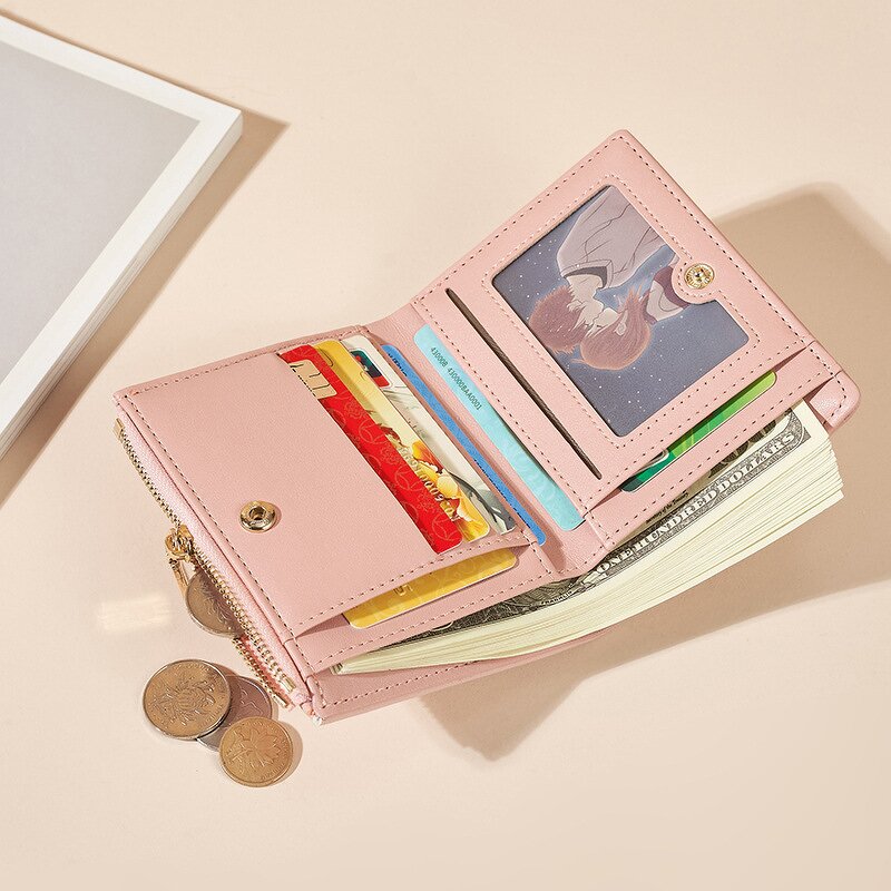 Women Wallet Manufacturer - OEM/ODM Custom Fashion Minimalist Leather Wristlet