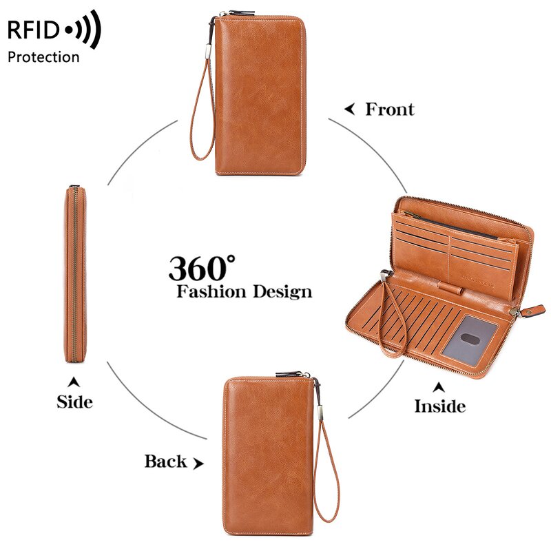 Passport Wallet Manufacturer - OEM/ODM Custom RFID Blocking PU Leather Holder