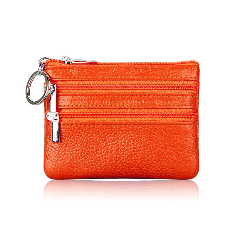Coin Purse Manufacturer - OEM/ODM Custom Genuine Leather Zipper Change Purse