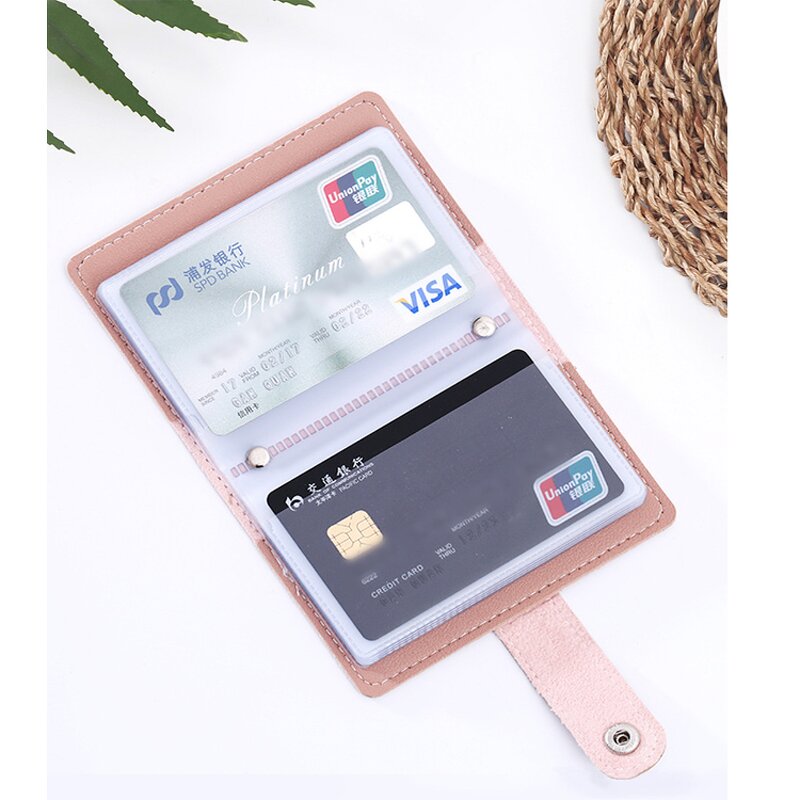 Card Holder Manufacturer - OEM/ODM Custom 26 Slot Soft PU Leather Wallet