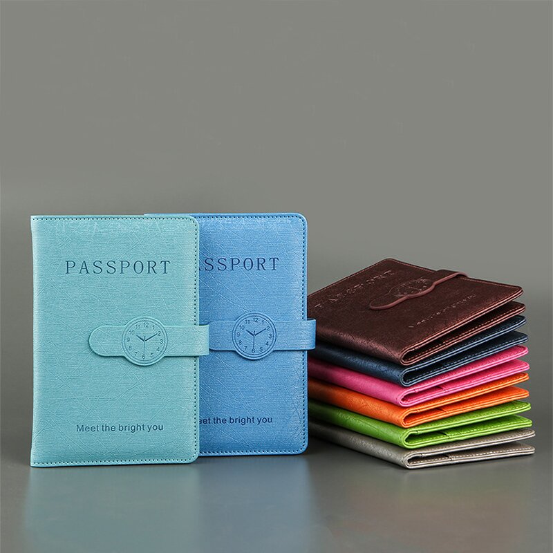 Passport Holder Manufacturer - OEM/ODM Custom RFID Protection Magnetic Button Holder