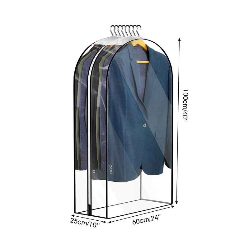 Garment Bag Manufacturer - OEM/ODM Custom Waterproof PE Hanging Suit Cover