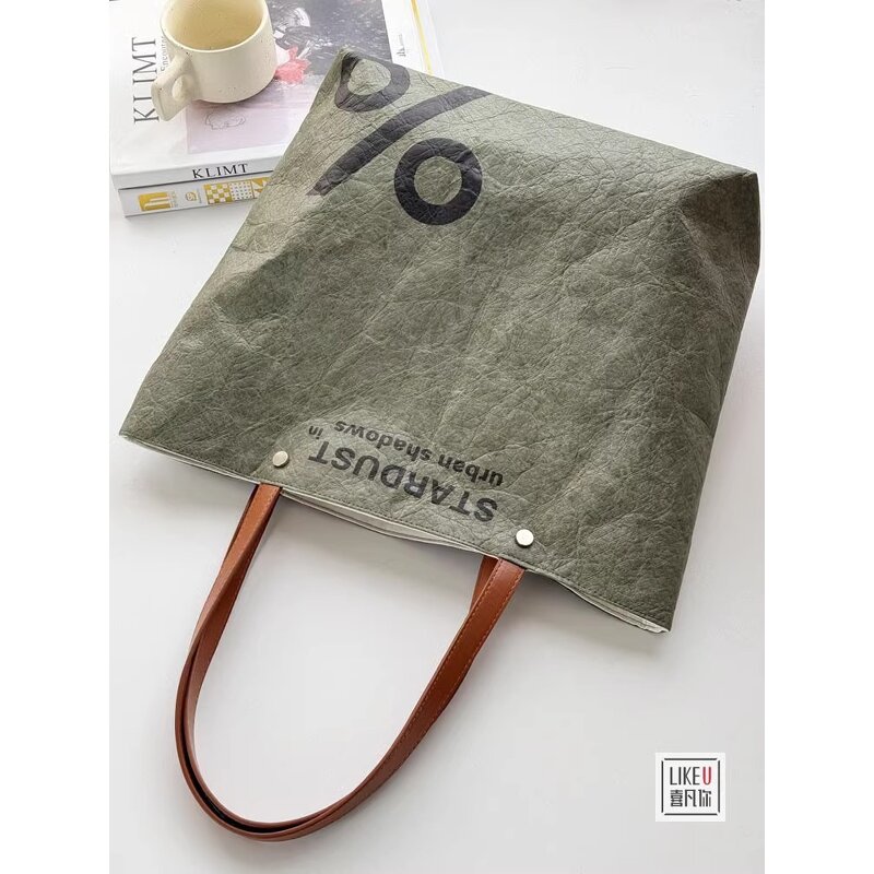 Tote Bag Manufacturer - OEM/ODM Custom Tyvek Tear Resistant Shopping Bag