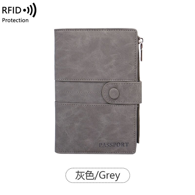 Passport Organizer Manufacturer - OEM/ODM Custom Anti-Theft Zipper Document Holder