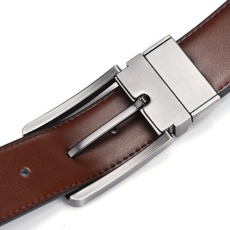 Men's Belt Manufacturer - OEM/ODM Custom Genuine Leather Pin Buckle Belt
